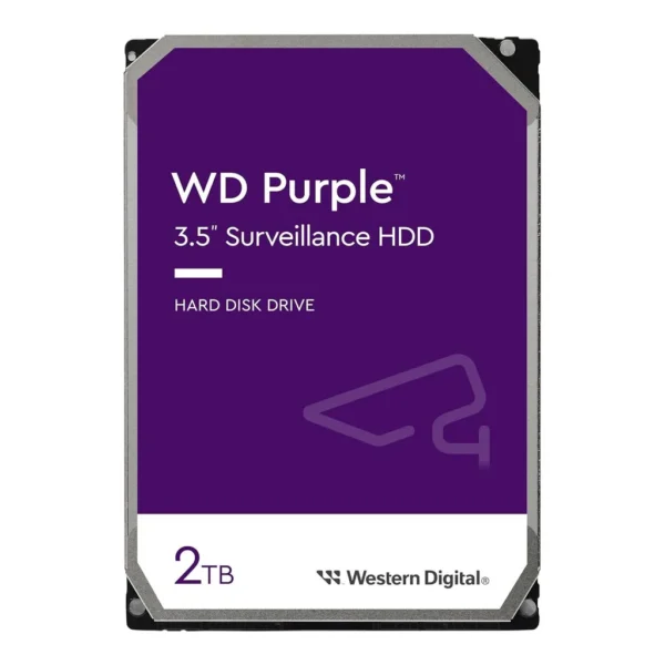 96c34267053d1c2c98aadcaa3a1e1489-hi.jpg Western Digital 2TB Western Digital Purple Surveillance Internal Hard Drive HDD - SATA 6 Gb/s, 64 MB Cache, 3.5" - WD23PURZ