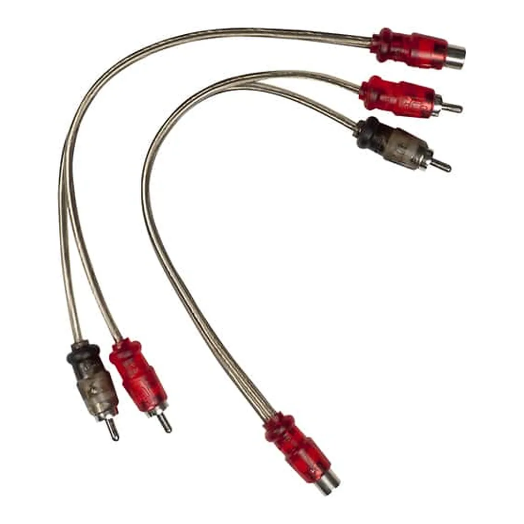 9855367_sa.jpg Metra - Male RCA Y Adapters - (Pair) - Multi