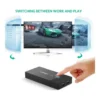 98f046bf3d43f70da6c4dface5914377-hi.jpg Ugreen 2 In 1 Out USB VGA KVM Switch / Video Sharing Adapter, Control 2 PC on 1 Monitor, Stable Data Transmission, One Button to Switch, Black | 30357