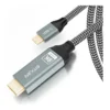 99506f67b4635a43874947e463f7004e-hi.jpg Nexus USB-C to HDMI 8K Cable Braided Jacket 48Gbps Copper conductor,Type C Adapter HDMI 2.1 2.0 and USB 3.1 tech,Supports Transmission, 3 Meter Cable Length