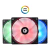 ID-COOLING 12V RGB 120mm fan XF-12025-RGB TRIO for PC - Image 1 ID-COOLING 12V RGB 120mm fan XF-12025-RGB TRIO for PC