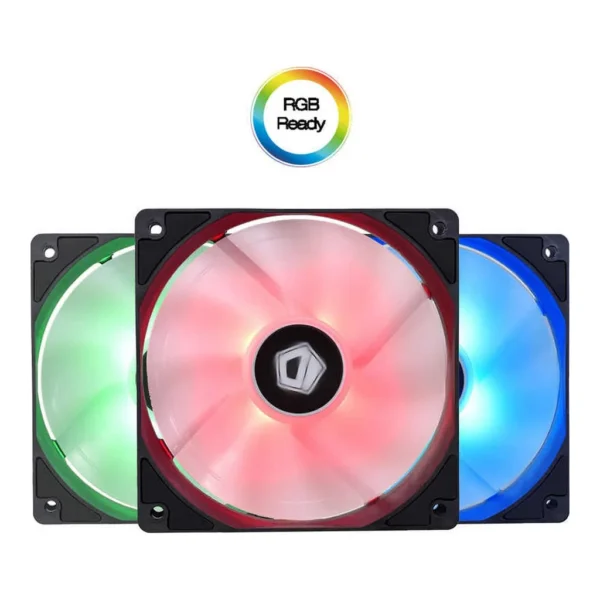 ID-COOLING 12V RGB 120mm fan XF-12025-RGB TRIO for PC - Image 1 ID-COOLING 12V RGB 120mm fan XF-12025-RGB TRIO for PC