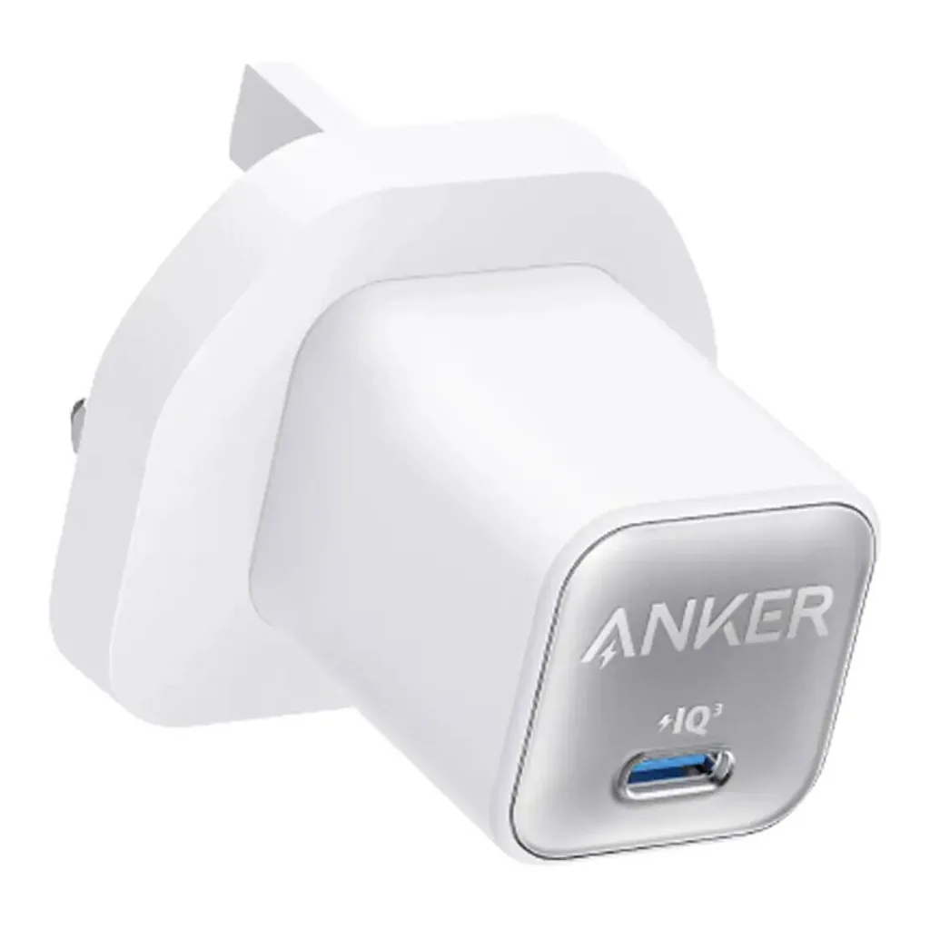 99e6af789194bdeeef7b78124299c5c5-hi.jpg Anker 511 Charger, 30W Max Output, Powered by GaN, 70% Smaller Design, ActiveShield 2.0, USB Type-C Interface, UK Plug, Wide Compatibility, White | A2147K21