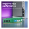 Crucial DDR4-3200 UDIMM Memory, 16GB Capacity, 3200 MHz Clock Speed, PC4-25600, 22 CAS Latency, 1.2 Voltage, Unbuffered, Non-ECC | CT16G4DFRA32A - Image 5 Crucial DDR4-3200 UDIMM Memory, 16GB Capacity, 3200 MHz Clock Speed, PC4-25600, 22 CAS Latency, 1.2 Voltage, Unbuffered, Non-ECC | CT16G4DFRA32A - Image 5