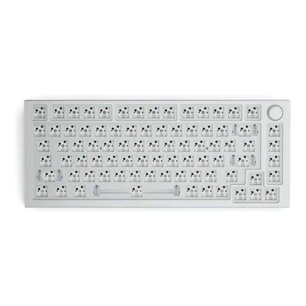 Glorious GMMK PRO 75% Barebone Keyboard, White | GLO-GMMK-P75-RGB-W - Image 1 Glorious GMMK PRO 75% Barebone Keyboard, White | GLO-GMMK-P75-RGB-W
