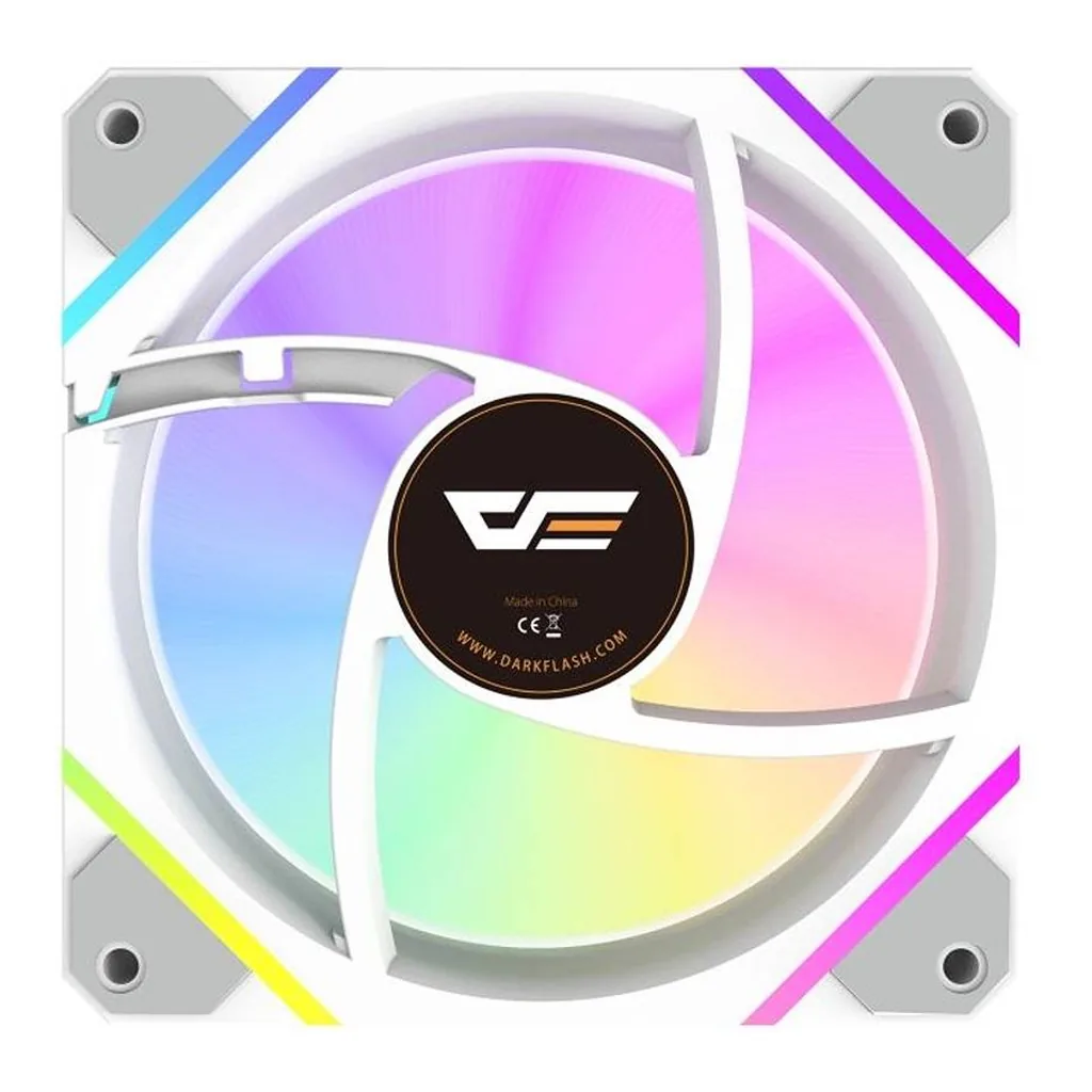 DarkFlash A-RGB Cooling Fan, White | DM12F-3IN1-White - Image 7 DarkFlash A-RGB Cooling Fan, White | DM12F-3IN1-White