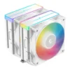 DeepCool AG620 ARGB Dual-Tower 120mm CPU Cooler, White | R-AG620-WHAMMN-GJD - Image 1 DeepCool AG620 ARGB Dual-Tower 120mm CPU Cooler, White | R-AG620-WHAMMN-GJD