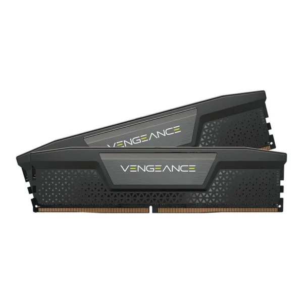 Corsair VENGEANCE 32GB (2x16GB) DDR5 Desktop Memory Kit, 6000 MHz Memory Speed, CL30 CAS Latency, 1.1V Memory Voltage, AMD EXPO & Intel XMP, 288 Pin, Black | CMK32GX5M2B6000Z30 - Image 1 Corsair VENGEANCE 32GB (2x16GB) DDR5 Desktop Memory Kit, 6000 MHz Memory Speed, CL30 CAS Latency, 1.1V Memory Voltage, AMD EXPO & Intel XMP, 288 Pin, Black | CMK32GX5M2B6000Z30 - Image 1