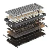 Glorious GMMK PRO 75% Barebone Keyboard, White | GLO-GMMK-P75-RGB-W - Image 5 Glorious GMMK PRO 75% Barebone Keyboard, White | GLO-GMMK-P75-RGB-W