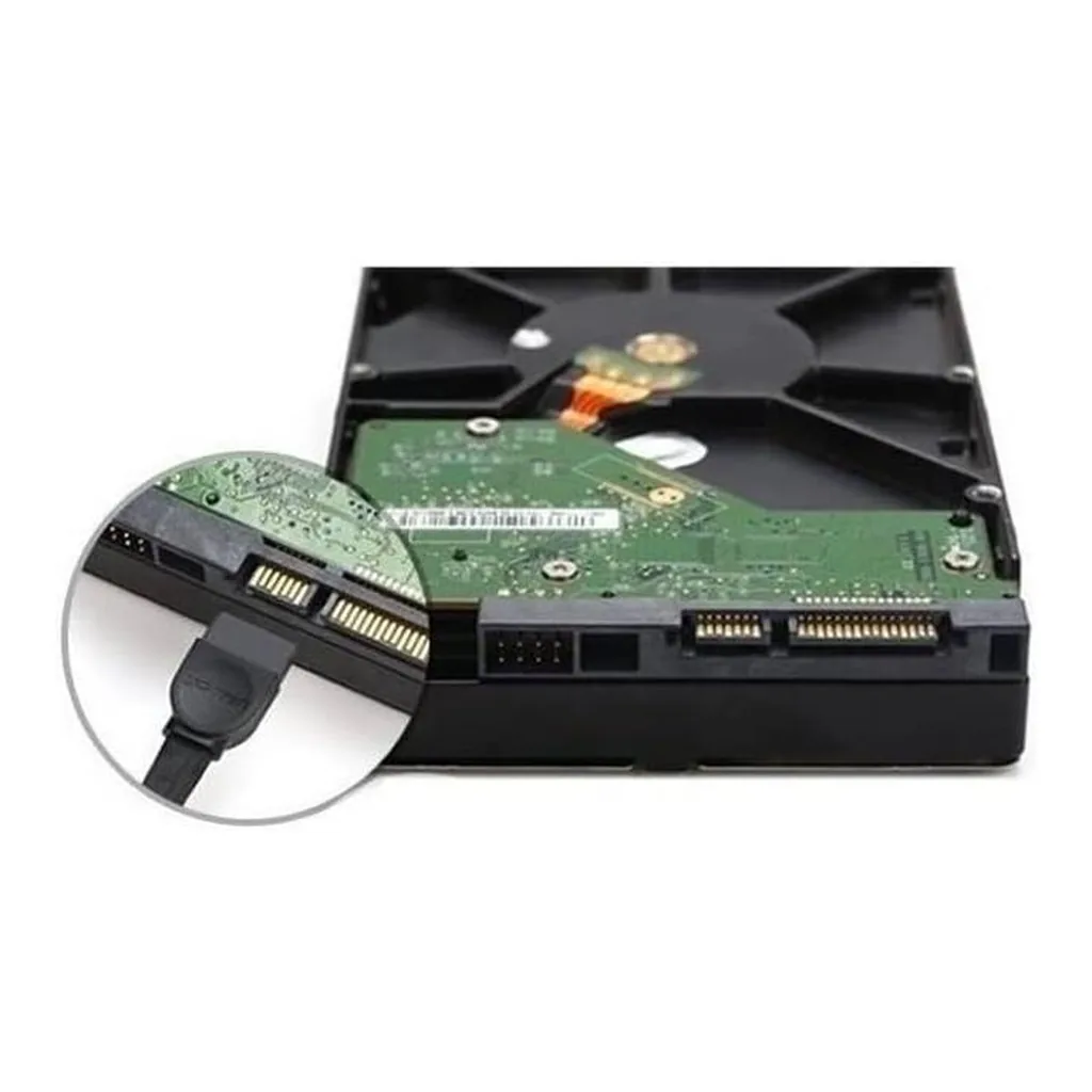 9dfdf78f8134a2abe782ea4d750f6a23-hi.jpg UGREEN SATA III Data Cable, 0.5 m, Black (30796)
