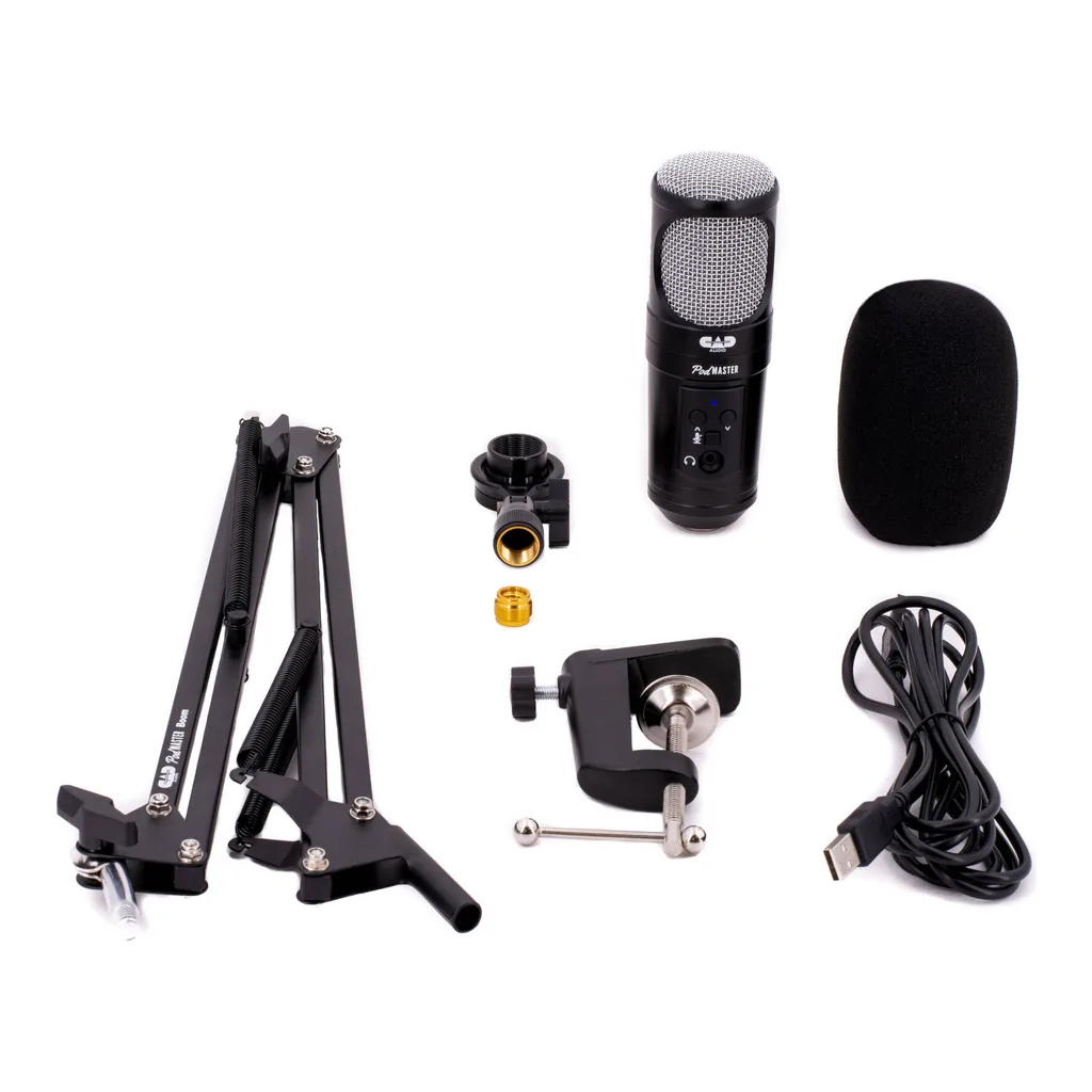 9f3cef2cf7f06a5ffaa1da89bd4ec16a-hi.jpg CAD Audio PM1300 PodMaster SuperD USB Broadcast and Podcast Microphone