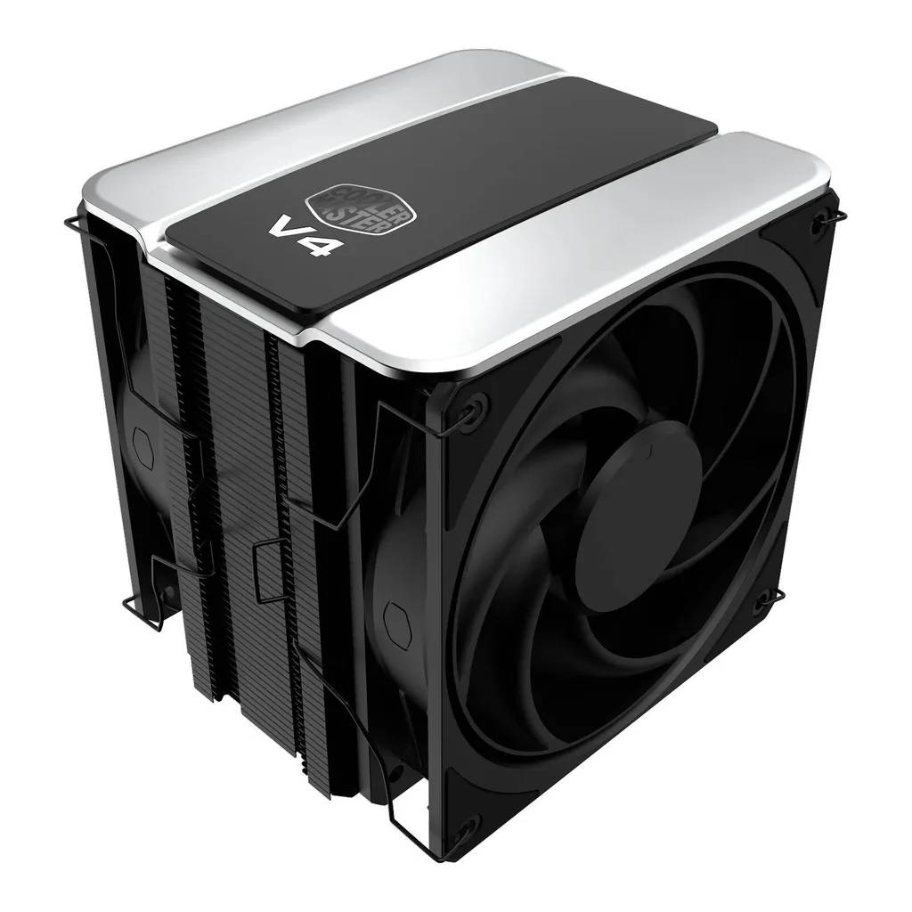 Cooler Master V4 Alpha 3DHP Advanced Cooling, Black | MAZ-T2HP-217PK-R1 - Image 1 Cooler Master V4 Alpha 3DHP Advanced Cooling, Black | MAZ-T2HP-217PK-R1
