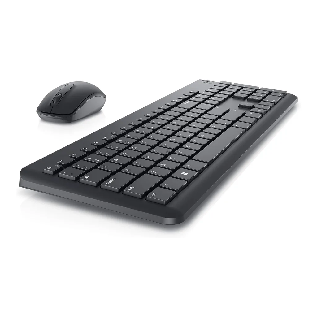 Dell KM3322W Wireless Keyboard and Mouse Combo, English-Arabic, Black (7) Dell KM3322W Wireless Keyboard and Mouse Combo, English-Arabic, Black