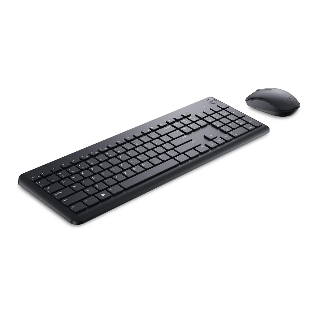 Dell KM3322W Wireless Keyboard and Mouse Combo, English-Arabic, Black (8) Dell KM3322W Wireless Keyboard and Mouse Combo, English-Arabic, Black