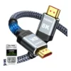 EditionSANI-Amazon-B091GWJPJ5-03 Highwings 8K HDMI 2.1 Cable 2-Pack, 6.6 ft, 48 Gbps – Grey