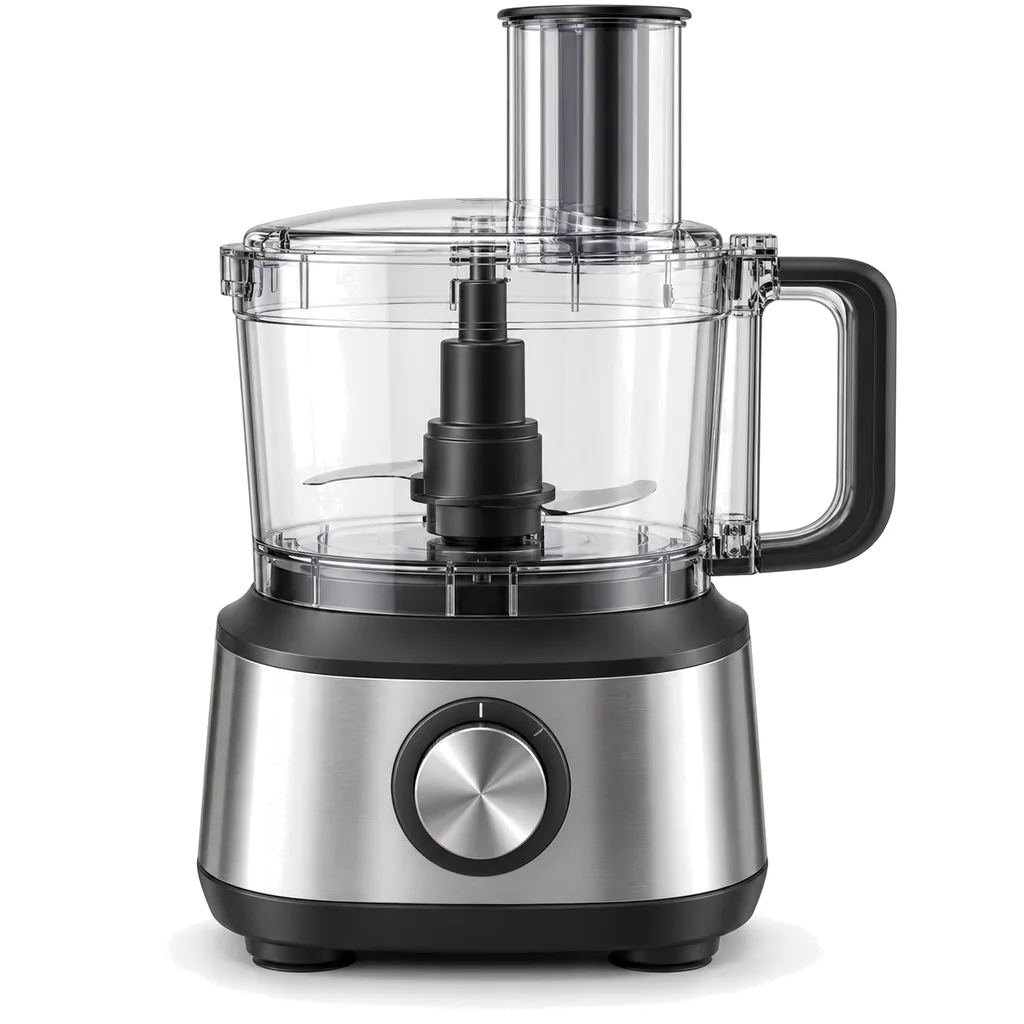 EditionSANI-Food-Processors-Baby-Food-Prep Anysun AS-HKFPM14002-K0 300W Food Processor with Blender & Dough Tool - 2 Speeds, Sharp Blades, Safety Lock & 1.5L Glass Jar – Black
