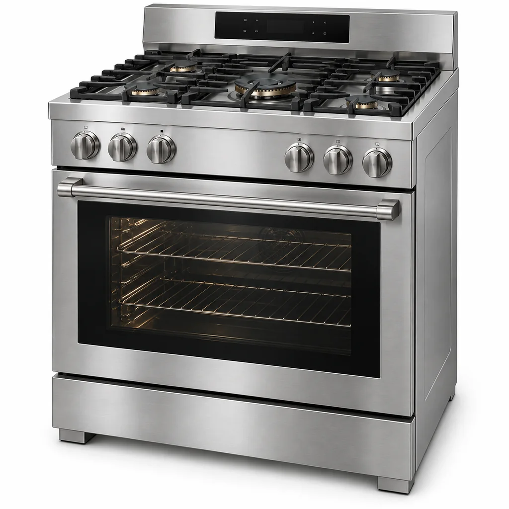 EditionSANI-Freestanding-Ranges Amana ACR4303MMS - 4.8 CuFt Freestanding Electric Range with Versatile Cooktop - Stainless Steel