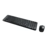 EditionSANI-Logitech-MK220-US-Combo-Angled Logitech MK220 Compact Wireless Keyboard and Mouse Combo, US English, Black