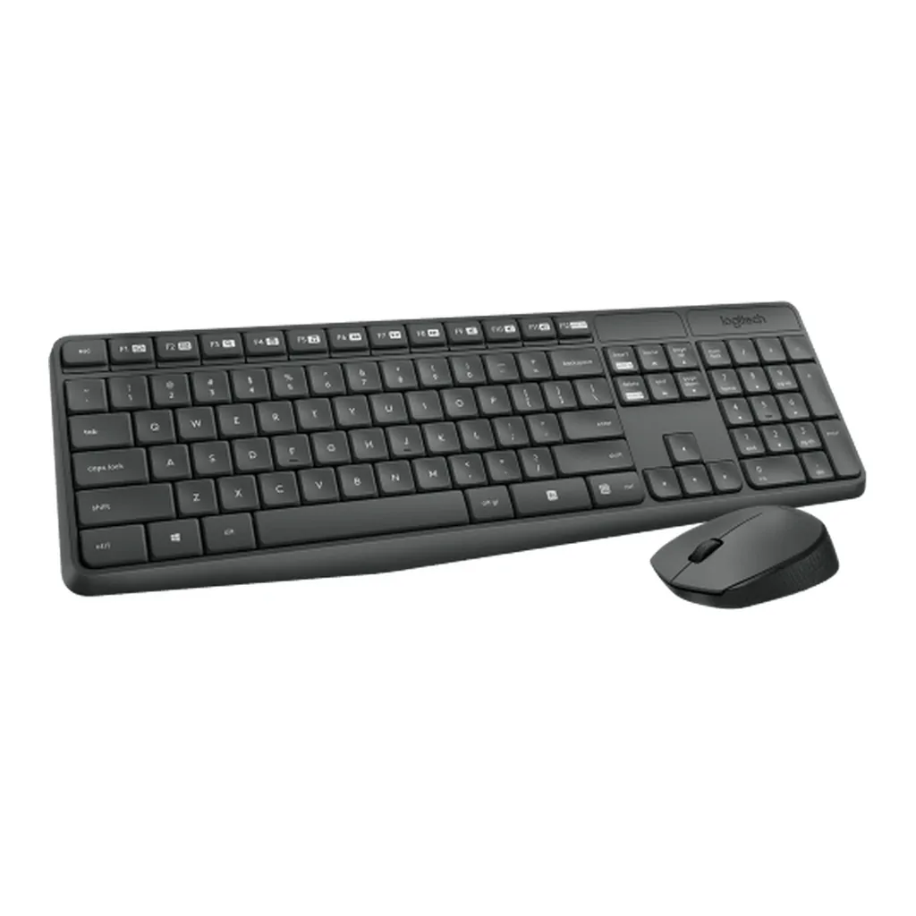 EditionSANI Logitech MK235 US — Combo-Detail Logitech MK235 US English, combo detail