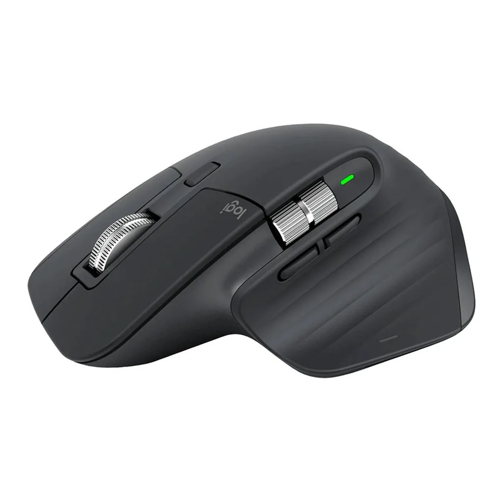 Logitech MX Master 3S for Business Wireless Mouse, 8000 DPI, Graphite — View 2 Logitech MX Master 3S for Business Wireless Mouse, 8000 DPI, Graphite — View 2