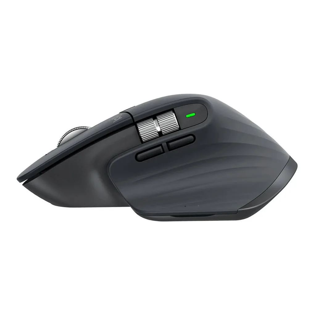 Logitech MX Master 3S for Business Wireless Mouse, 8000 DPI, Graphite — View 4 Logitech MX Master 3S for Business Wireless Mouse, 8000 DPI, Graphite — View 4