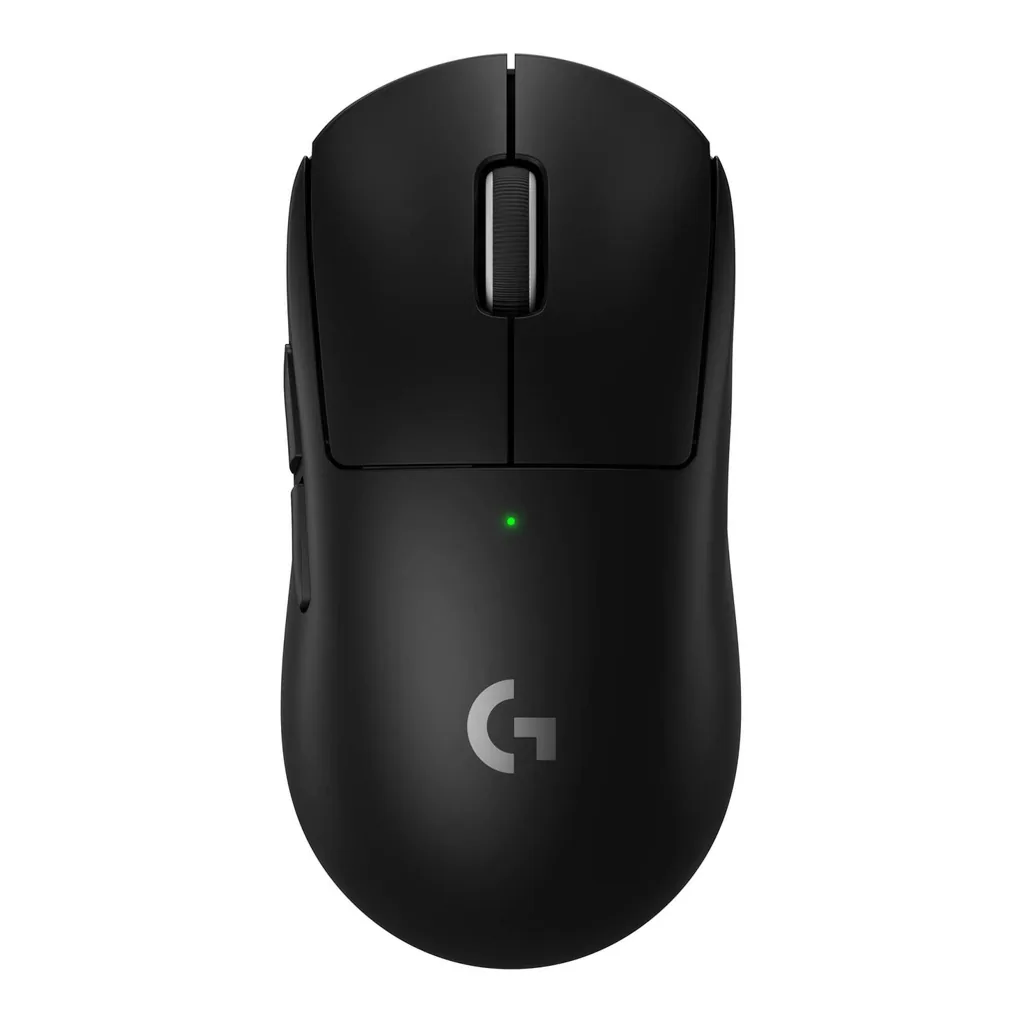 Logitech G PRO X SUPERLIGHT 2 Wireless Gaming Mouse, HERO 2, Black — View 3 Logitech G PRO X SUPERLIGHT 2 Wireless Gaming Mouse, HERO 2, Black — View 3