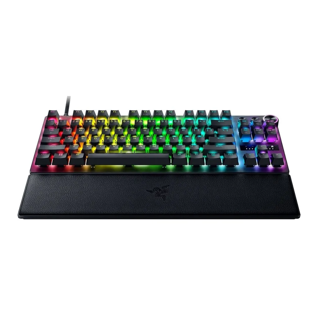 Razer Huntsman V3 Pro TKL Wired Gaming Keyboard, US English, Black — View 4 Razer Huntsman V3 Pro TKL Wired Gaming Keyboard, US English, Black — View 4