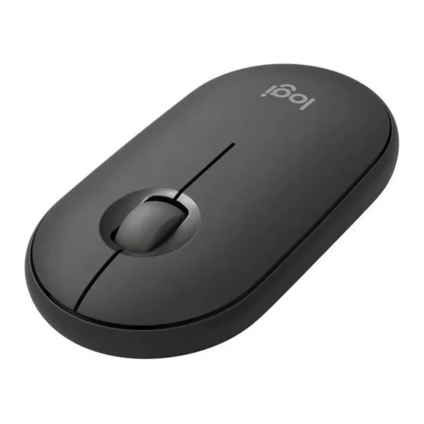 Logitech Pebble Mouse 2 M350s Bluetooth Mouse, Tonal Graphite — View 1 Logitech Pebble Mouse 2 M350s Bluetooth Mouse, Tonal Graphite — View 1