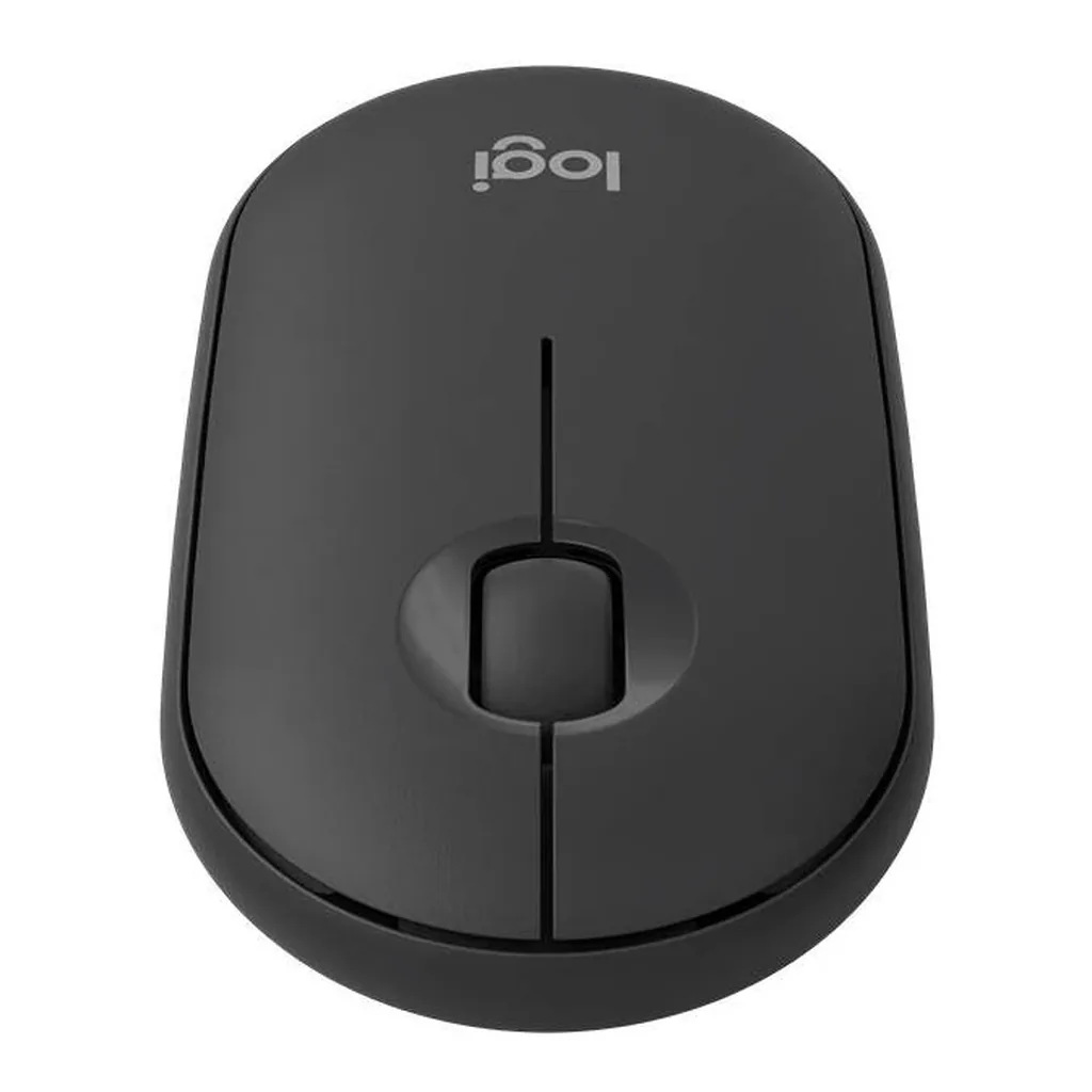 Logitech Pebble Mouse 2 M350s Bluetooth Mouse, Tonal Graphite — View 3 Logitech Pebble Mouse 2 M350s Bluetooth Mouse, Tonal Graphite — View 3