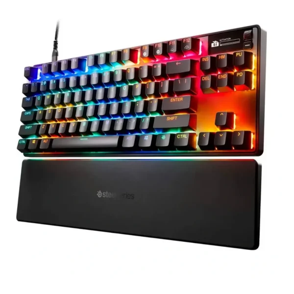 SteelSeries Apex Pro TKL Gen 3 Wired Gaming Keyboard, US English, Black — View 1 SteelSeries Apex Pro TKL Gen 3 Wired Gaming Keyboard, US English, Black — View 1