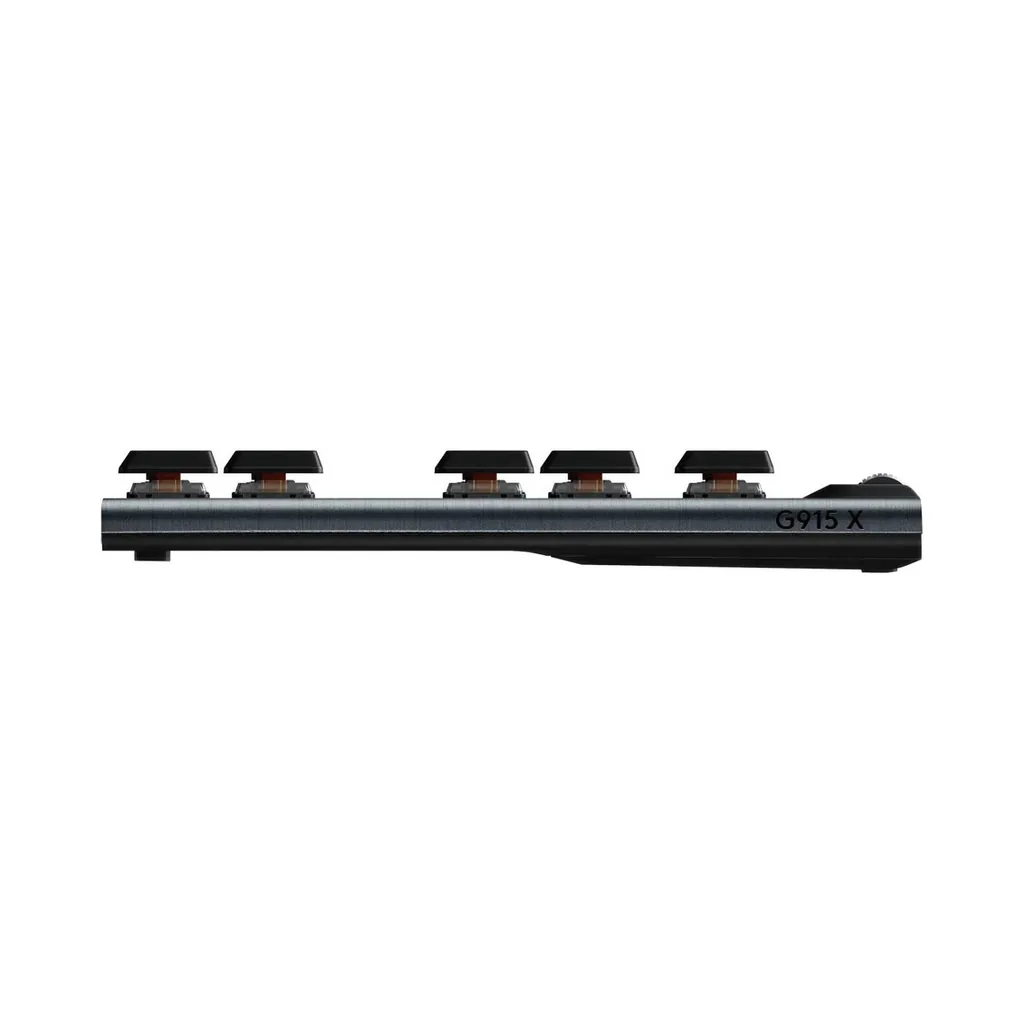 Logitech G915 X LIGHTSPEED TKL Wireless Keyboard, Tactile, US English, Black — View 6 Logitech G915 X LIGHTSPEED TKL Wireless Keyboard, Tactile, US English, Black — View 6