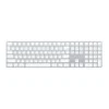 Apple Magic Keyboard with Numeric Keypad, US English, Silver, Lightning — View 1 Apple Magic Keyboard with Numeric Keypad, US English, Silver, Lightning — View 1