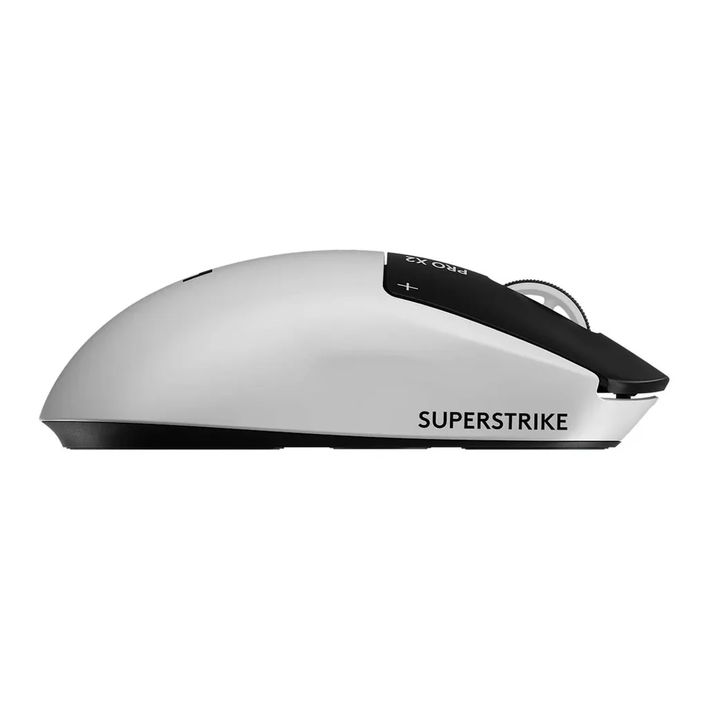 Logitech G PRO X2 SUPERSTRIKE Wireless Gaming Mouse, HERO 2, Lunar Eclipse — View 3 Logitech G PRO X2 SUPERSTRIKE Wireless Gaming Mouse, HERO 2, Lunar Eclipse — View 3