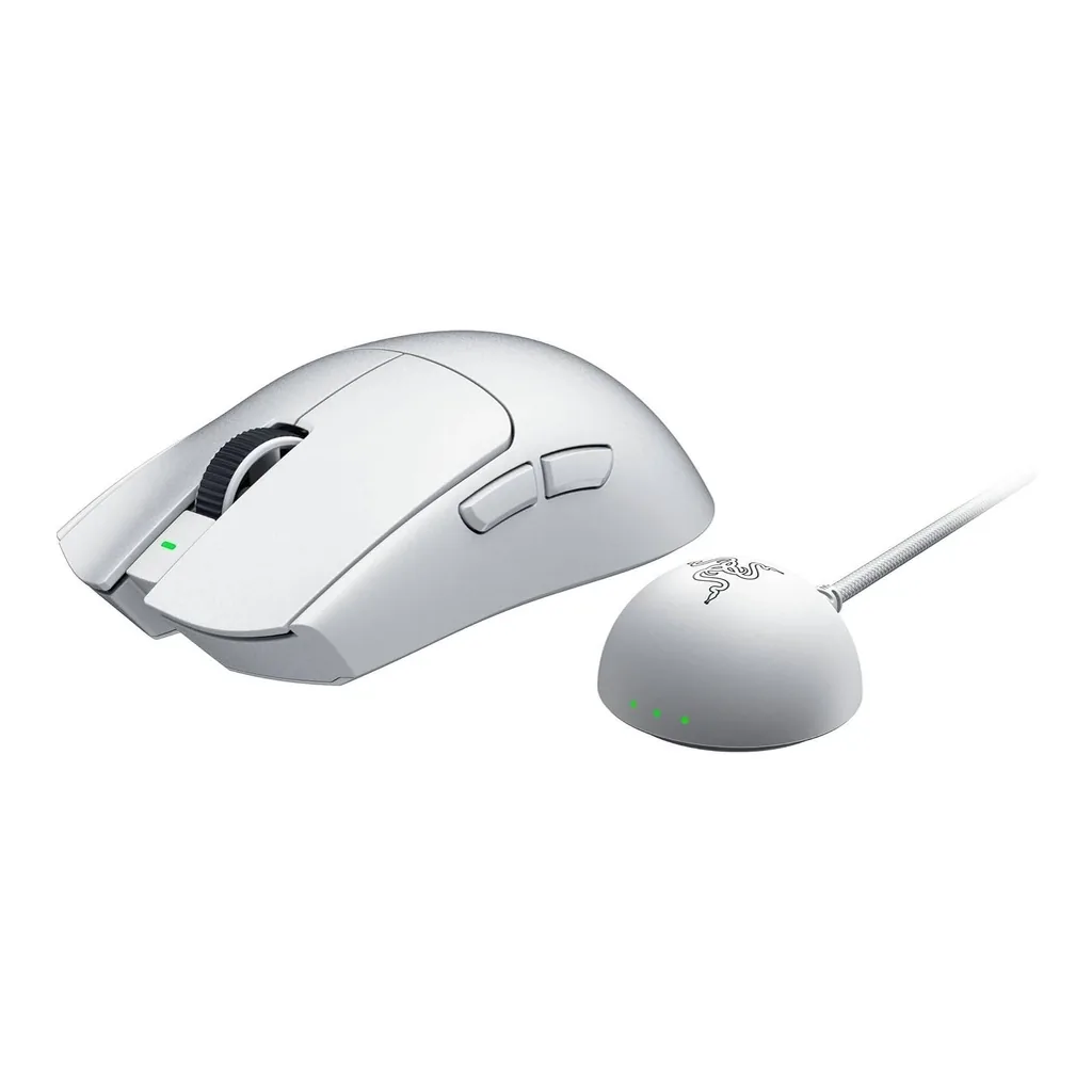 Razer Viper V4 Pro Wireless Gaming Mouse, 50K DPI, White — View 2 Razer Viper V4 Pro Wireless Gaming Mouse, 50K DPI, White — View 2
