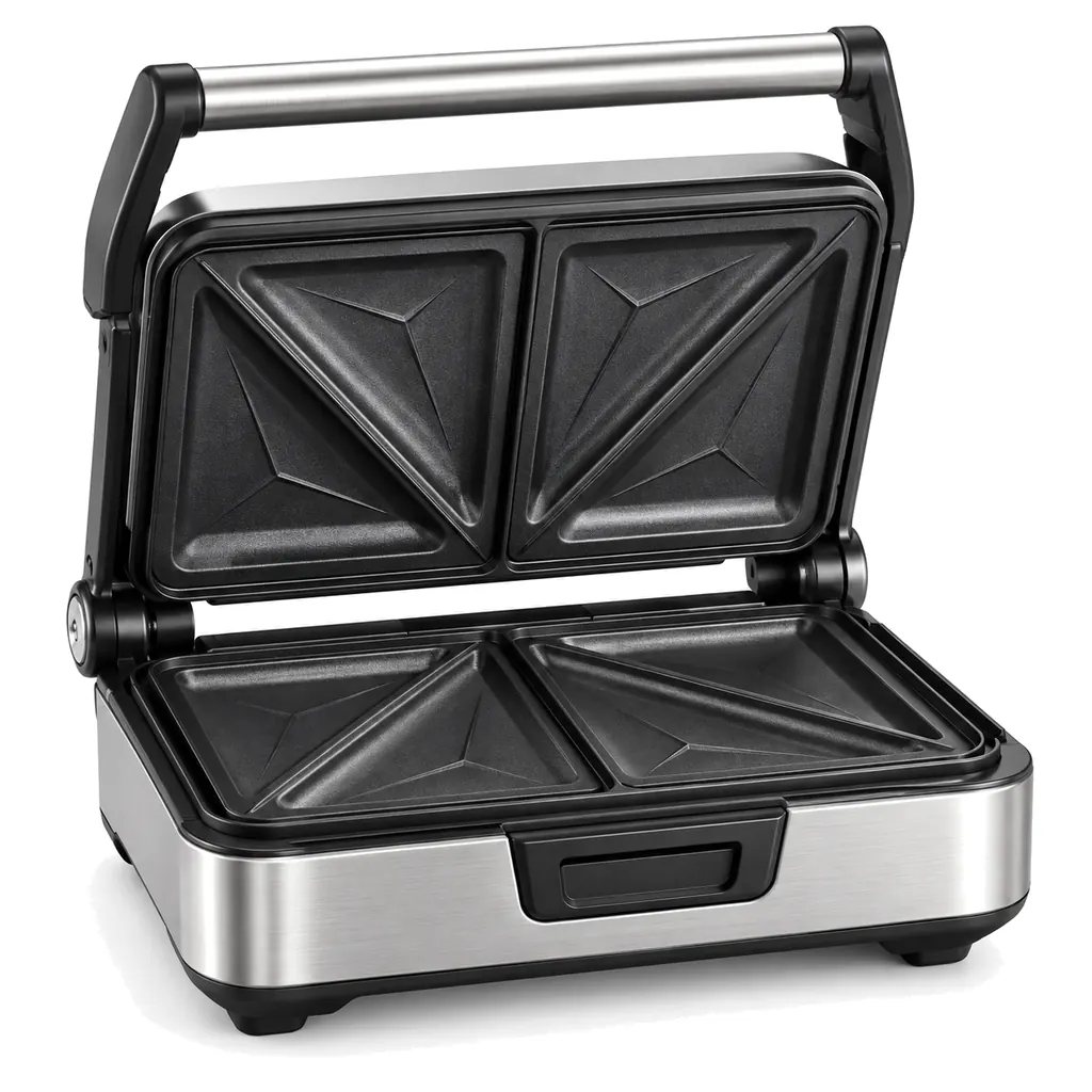 EditionSANI-Specialty-Appliances AMUMU 2LB Automatic Dough & Bread Machine LCD Display Beginner-Friendly Controls Bread Maker Stainless Steel — Silver