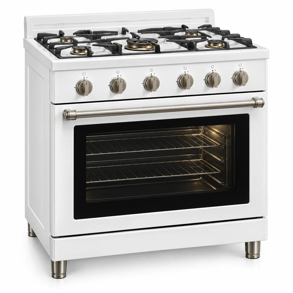 EditionSANI-White-Ranges Café - 30 in. Wide 5 Elements 5.7 Cu. Ft. Slide-In Electric Convection Range, Customizable