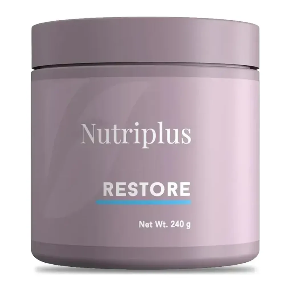 Restore 240 g pot included in Nutriplus Recharge and Restore Duo Restore 240 g pot included in Nutriplus Recharge and Restore Duo