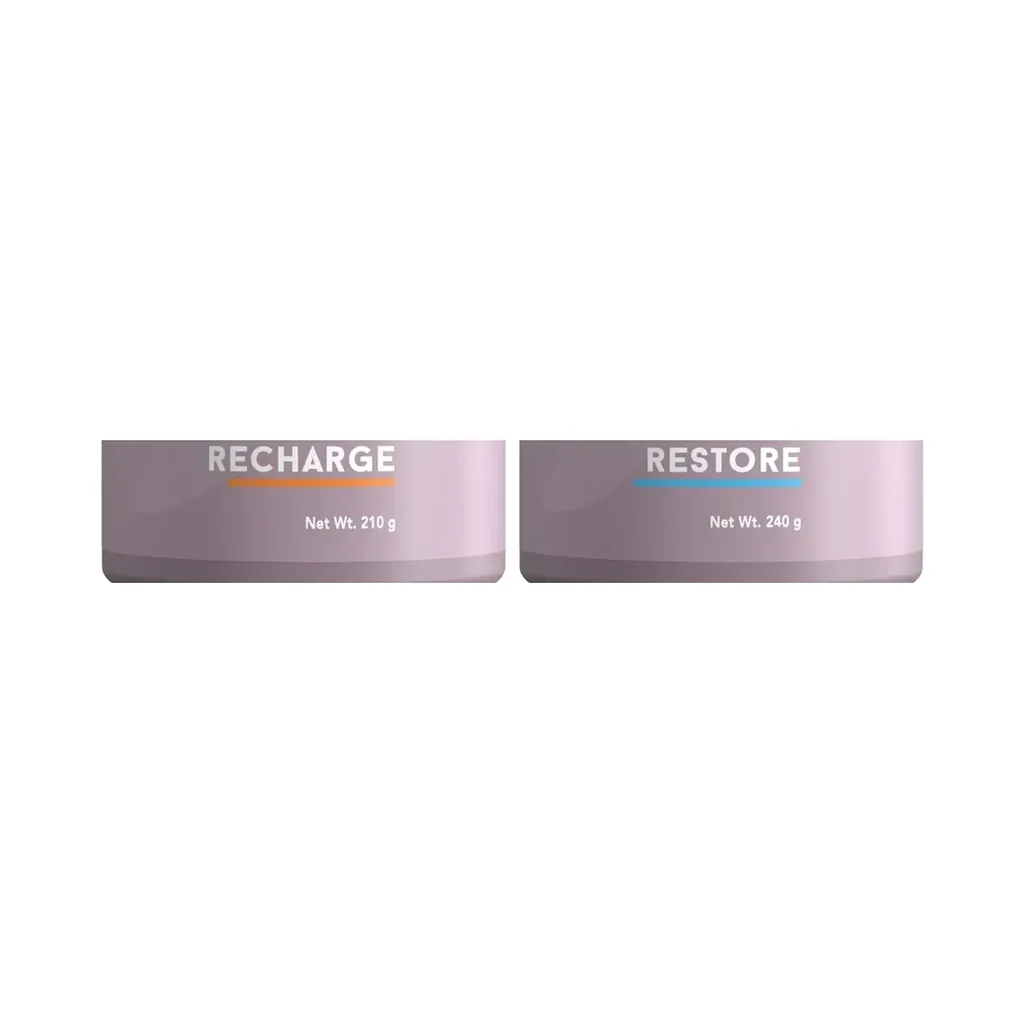 Recharge and Restore Duo official product names and net weight details Recharge and Restore Duo official product names and net weight details