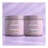 FARMASI Recharge 210 g and Restore 240 g Duo lavender studio setting FARMASI Recharge 210 g and Restore 240 g Duo lavender studio setting