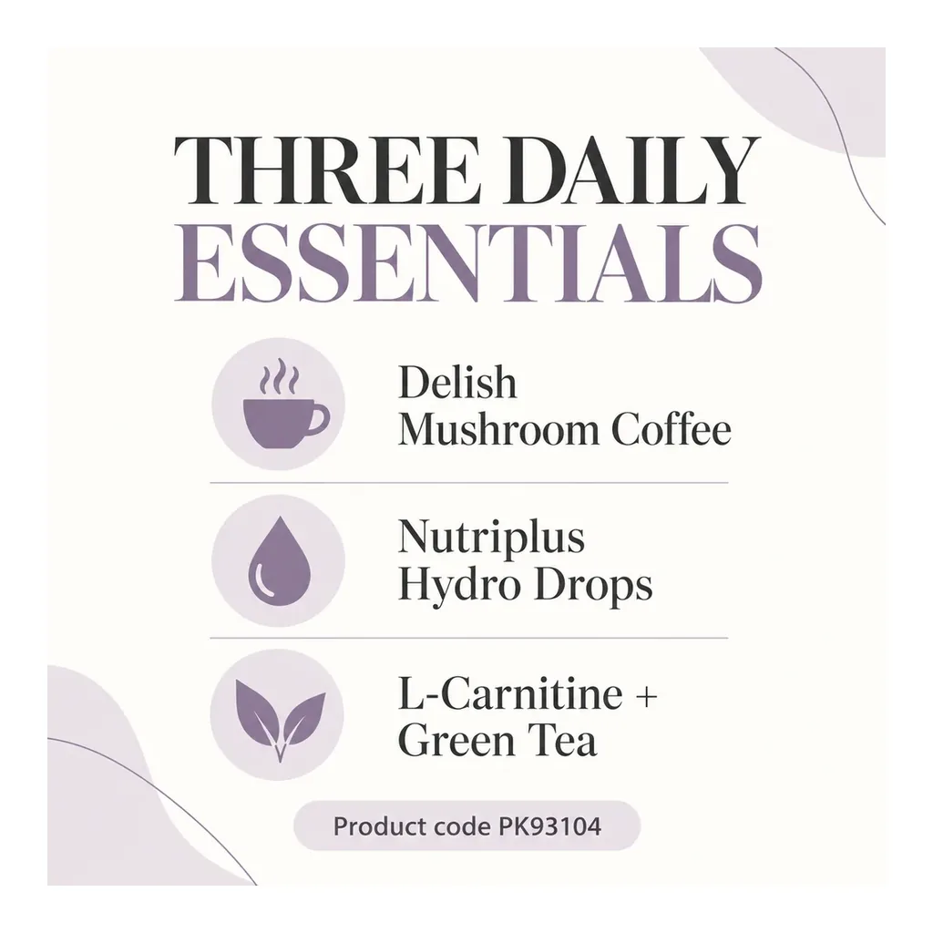 Nutriplus Superfoods Triad — Bundle contents Three Nutriplus Superfoods Triad products listed with code PK93104
