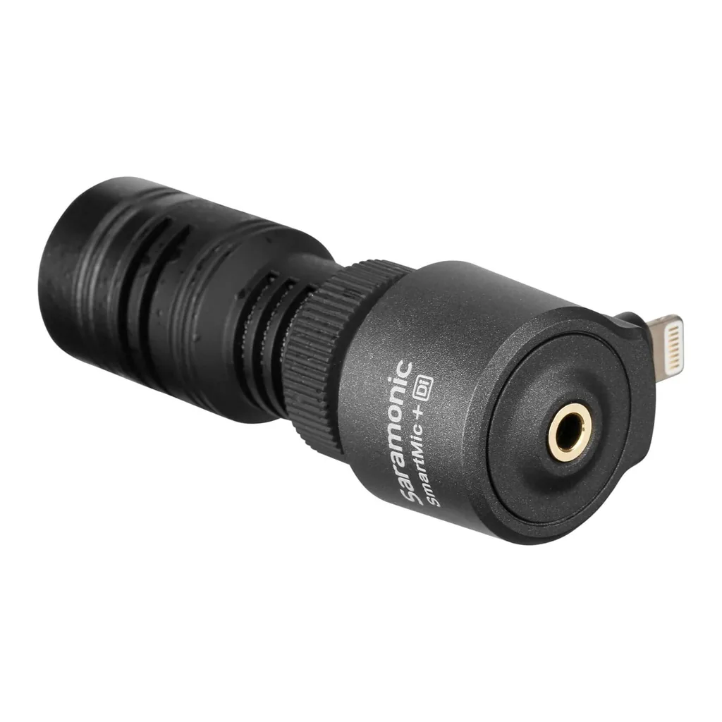 a1f01d5e910a2011bdc56e26c3f54f6f-hi.jpg Saramonic Professional Mini Plug & Play Microphone for iOS Devices