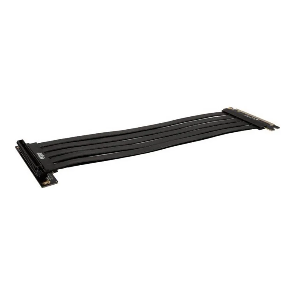 Thermal Grizzly PCIe 4.0 x 16 Riser Cable, Black | TG-PCIE-40-16-30 - Image 3 Thermal Grizzly PCIe 4.0 x 16 Riser Cable, Black | TG-PCIE-40-16-30