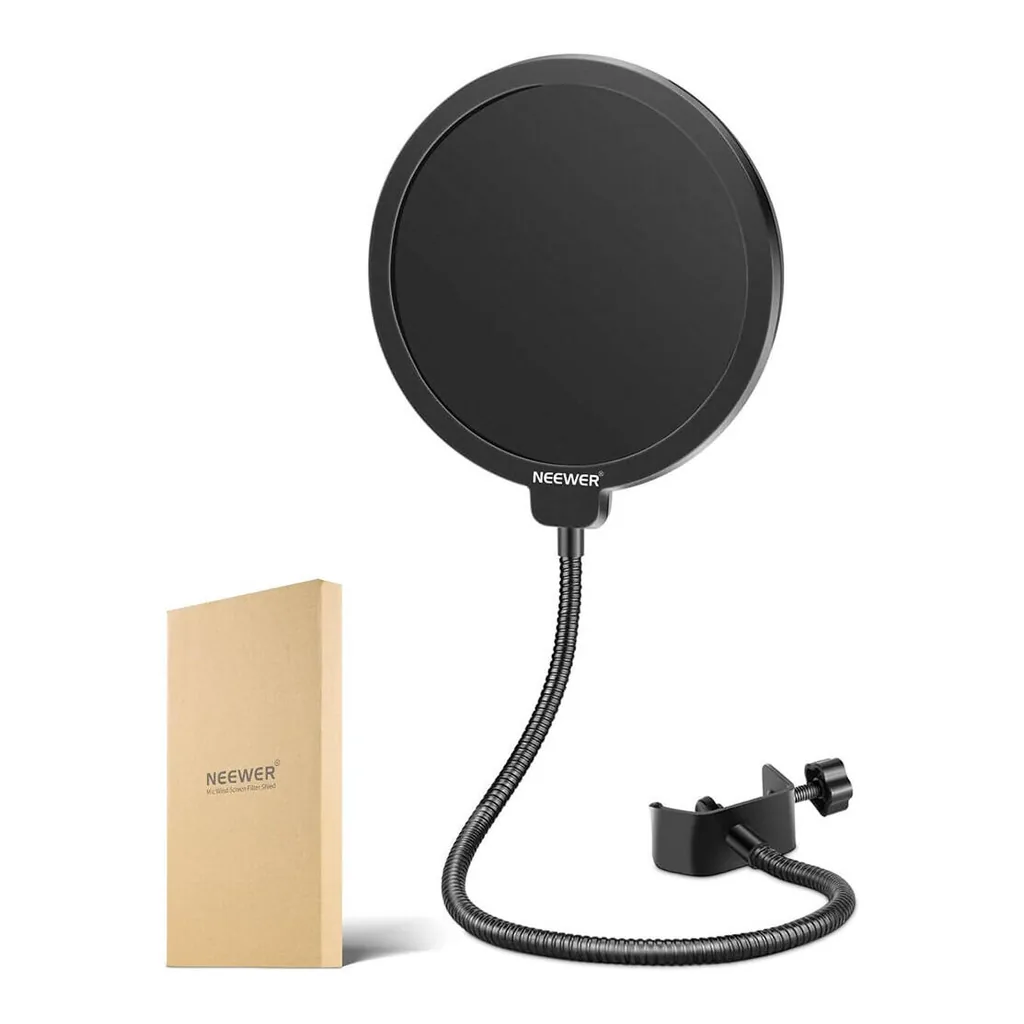 a2b37d2cbbe5c072b5cefb9c3e183f28-hi.jpg NEEWER Professional Microphone Pop Filter Shield