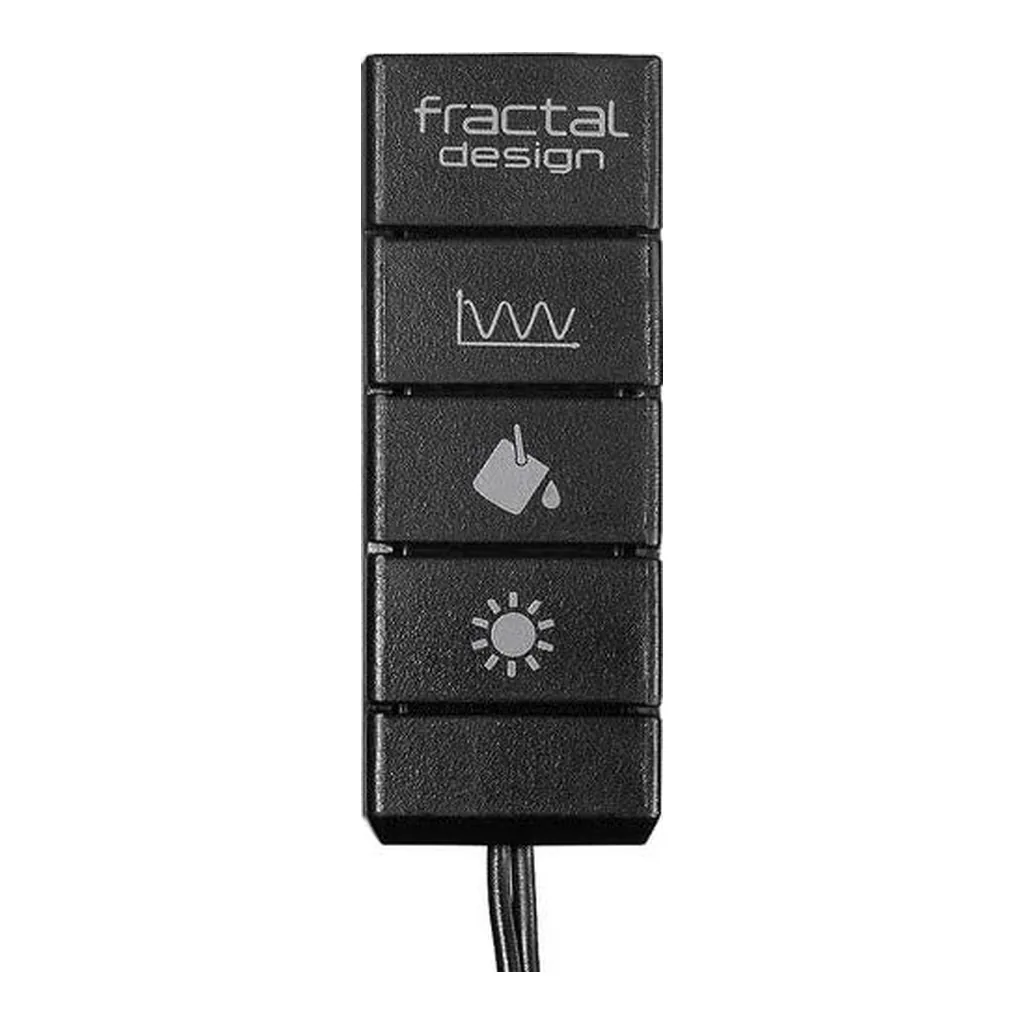 Fractal Design Adjust R1 RGB LED Controller | FD-ACC-ADJ-R1-BK - Image 1 Fractal Design Adjust R1 RGB LED Controller | FD-ACC-ADJ-R1-BK