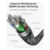 a3b3129279c3be273fa039af914662ba-hi.jpg Anker Nano USB-C to HDMI Cable, 4K@60Hz with HDR Quality, Nylon Braided, Nickel-Plated Connector and Aluminum Exterior, 1.8M Cable Length, (6ft) Black