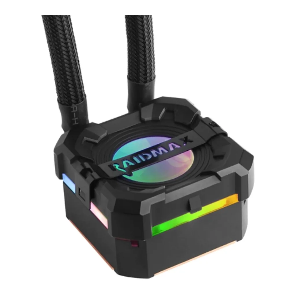 Raidmax Tornado 120 ARGB Liquid Cooling for Intel and AMD | RC120 ARGB - Image 3 Raidmax Tornado 120 ARGB Liquid Cooling for Intel and AMD | RC120 ARGB