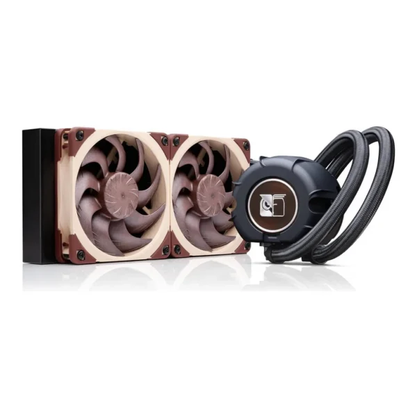 a426fd9afa940243bea231a59246118b-hi.jpg Noctua 240mm AIO Liquid CPU Cooler, Black/Brown/Beige | NL-LC1-24