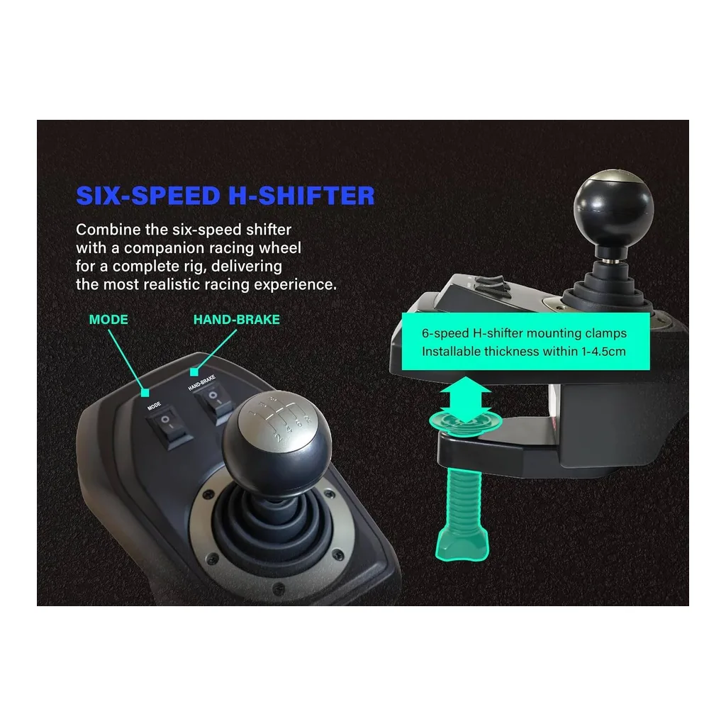 a454d797984c381e4c6b09cf1a8f7725-hi.jpg MEGACOM Megamax Wheel M111 Racing Steering Wheel 270°/900°, 10", Paddle Shifter, 3 Pedals, 6-Speed Shifter, Multi-Platform Compatible for PC, P4, P5, & Switch Console