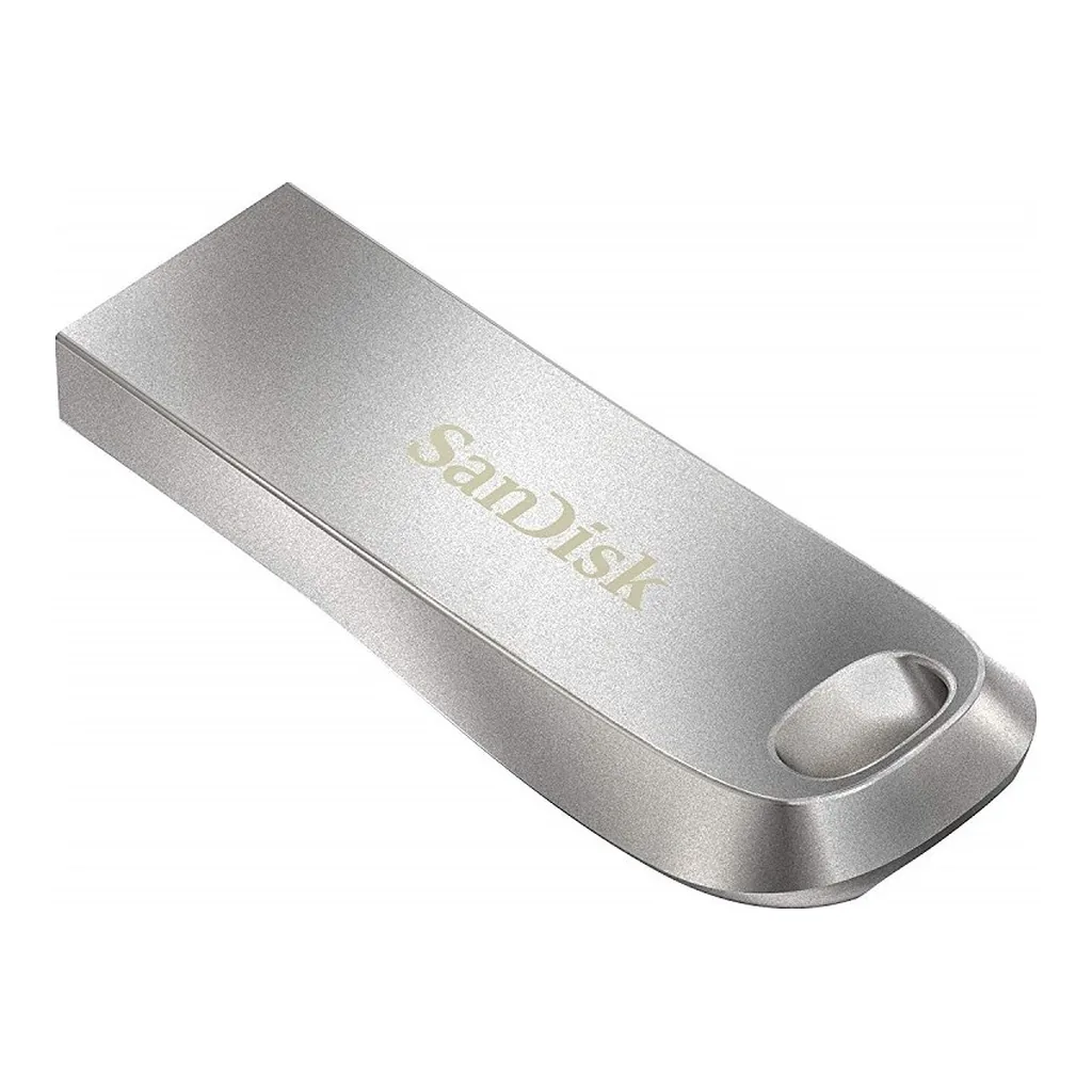 a494dcd3eca805e2033b2c1701ebd71d-hi.jpg SanDisk 32GB Ultra Luxe USB 3.1 Gen 1 Type-A Flash Drive, 150Mbps Reading Speed, Plug & Play, Integrated Key Ring Loop, Mac and Windows Compatible, Silver | SDCZ74-032G-G46