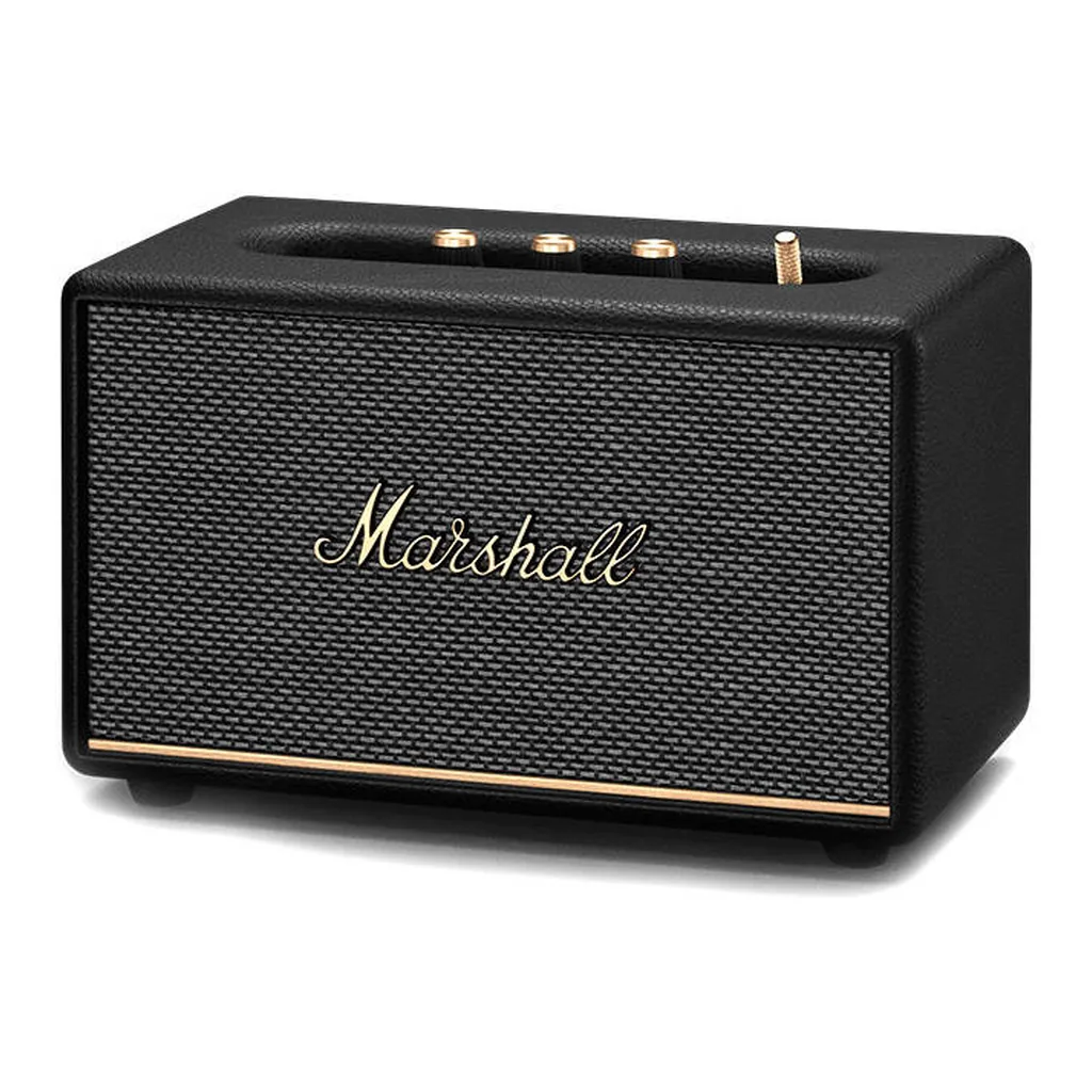 a4e83305614e745506894f0e41c56313-hi.jpg Marshall Acton III Bluetooth Speaker, Room-filling Sound, 45 20,000 Hz Frequency, Adjustable Bass &Treble Controls, Bluetooth 5.2, 3.5mm Input, 10m Range, Black